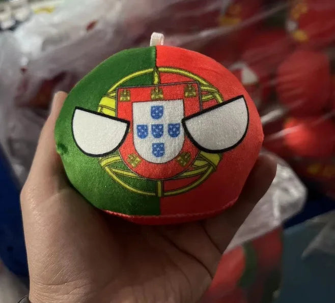Country Ball Plush Toys 70 Styles 10cm Polandball Pendant Country Balls Countryball Stuffed Doll Xmas Birthday Gifts for Kids