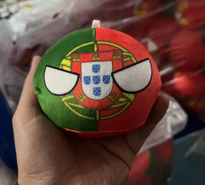 Country Ball Plush Toys 70 Styles 10cm Polandball Pendant Country Balls Countryball Stuffed Doll Xmas Birthday Gifts for Kids