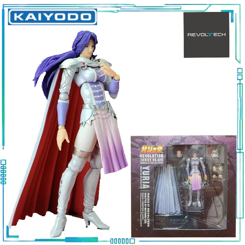 KAIYODO Genuine Revoltech Series Fist of The North Star Number 005，002,003,004,005，006， Ray ，Jyuza Movable Model Retro Toys