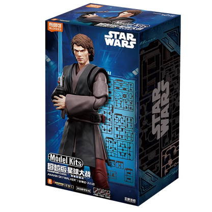 Genuine Blokees Star Wars Action Figure Anakin Skywalker Toys Clone Trooper Assembly Model Kit Champion Class The Mandalorian