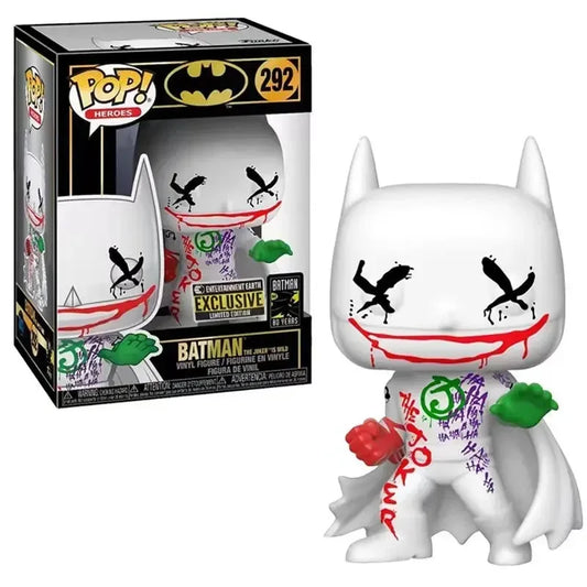 Funko POP HEROES DC COMICS BATMAN 292# the Joker Is Wild Model PVC Collection Vinyl Figure Exlusive United Edition Doll Toys