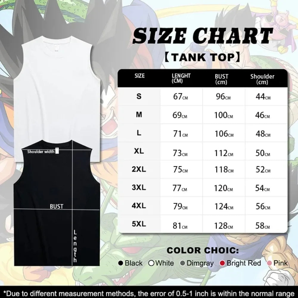 One Piece Men Vest Tank Top Straw Hat Pirates' Jolly Roger Summer Japanese Anime Spring and Autumn Sports Loose Sleeveless Top