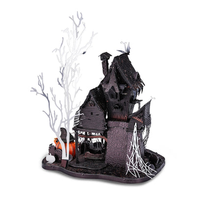Piececool 3D Puzzles for Adult Shadowvale Manor Puzzles 3D Metal Model Kit Building Blocks for Halloween Decoration Best Gift