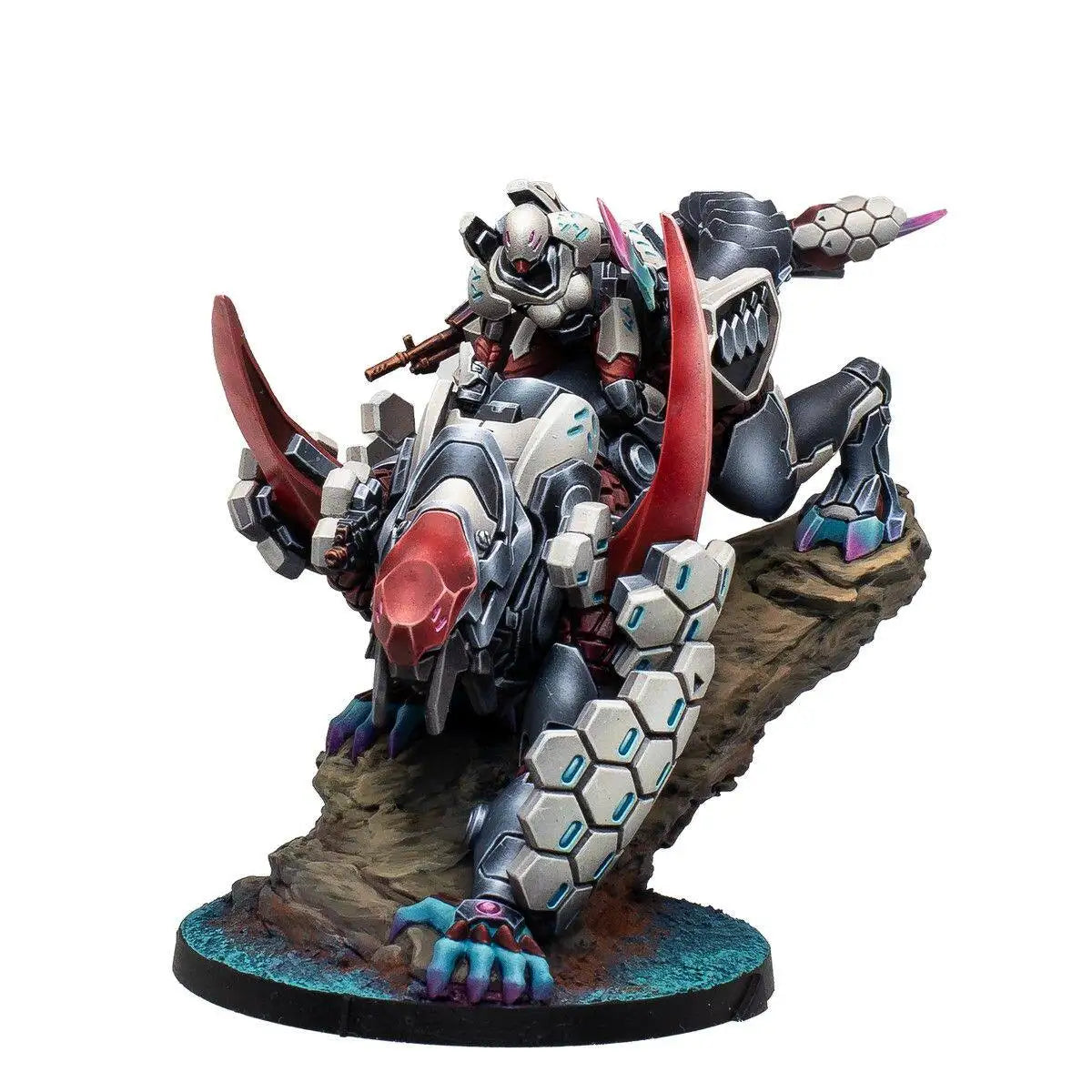 Resin Model Assembly Kit, GK, Armored Hunter, Unpainted (including Base)