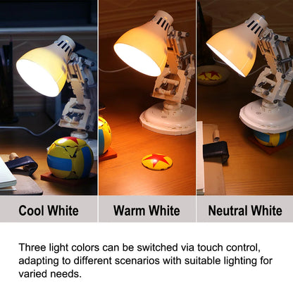Lighting Kit For Lego 21357 Pixar Lamp - Touch Control 3 Colors & Dimmable LED USB Powered Light Set (Not Including Model Bricks