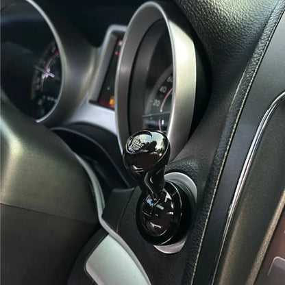 Car Start Button Cover Retro Joystick Decoration Car One Click Start Joystick Decorative Ball Automotive Interior Accessory