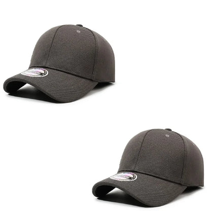 Back Closed Baseball Caps for Men and Women, Big Head and Small Head Hat, High Quality Headwear