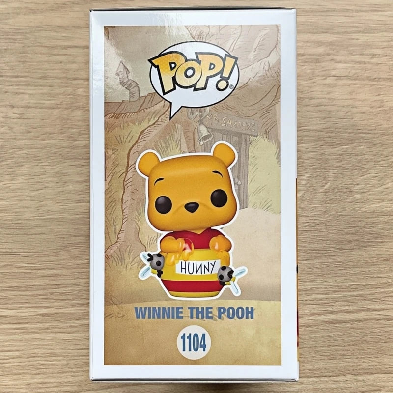 Funko Pop! Original Disney Winnie the Pooh #1104 Diamond Collection Vinyl Figure Movie Collectible Model Desktop Decor Toys Gift