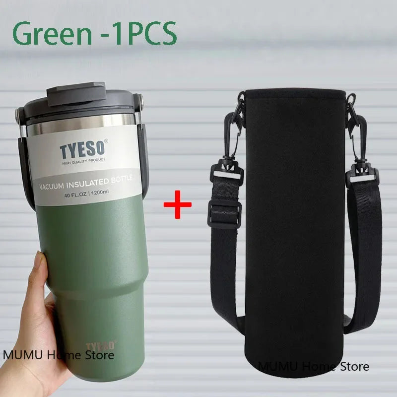 TYESO Coffee Cup Thermos Bottle Stainless Steel Vacuum Thermal Insulated Mug Cold And Hot Travel Mug Vacuum Flask Water Bottle