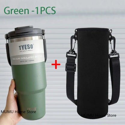 TYESO Coffee Cup Thermos Bottle Stainless Steel Vacuum Thermal Insulated Mug Cold And Hot Travel Mug Vacuum Flask Water Bottle