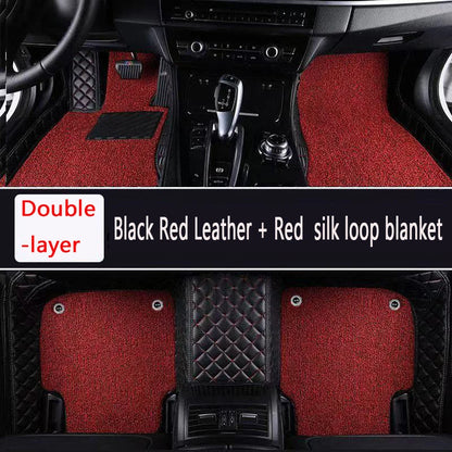 Car Floor Mats for Porsche Macan 2014 2015 2016 2017-2026 Custom Auto Foot Pads Automobile Carpet Cover Interior Accessories