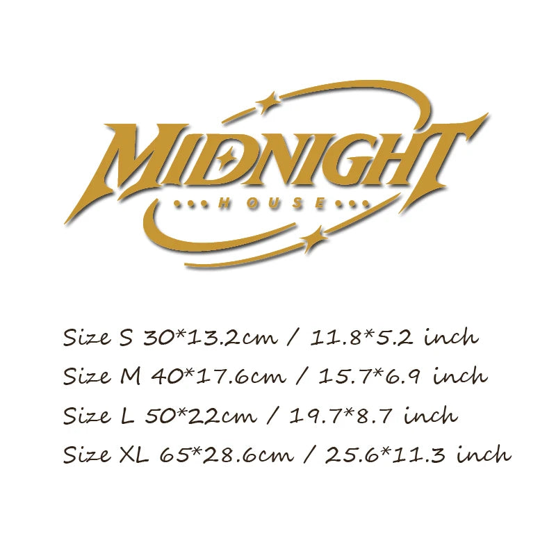 Fashion Personality MIDNIGHT HOUSE Graphic Decal, High Quality Waterproof Sticker For JDM Car Truck Auto Exterior Decoration