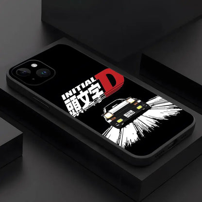 Initial D Anime Phone Case For IPhone 17 15 16 13 Pro Max 14 12 11 Air Xr X 8 7 6 Plus Luxury Back Cover