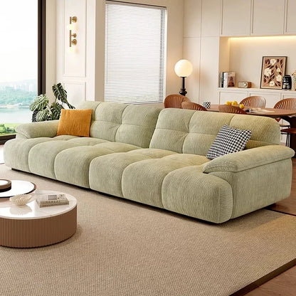 Designer Modern Living Room Sofas Olive Green Memory Foam Living Room Sofas Lounge Nordic Divano Angolare Furniture For Home
