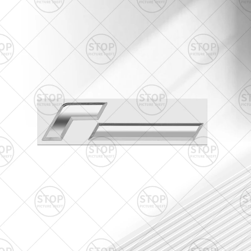 Car Sticker Racing Line R Logo 3D Decal Body Badge Rear Trunk Emblem For Golf 8th Generation High-Performance Modification