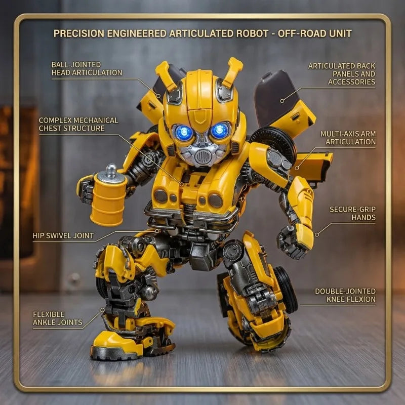 In Stock MachineCat-Toys MCT-01 Off-Road Pioneer Scout Transformation Q Version Movable Figure Model Toys Gift For Boys