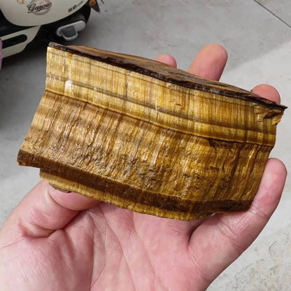 Natural Tiger Eye Raw Stone Rough Quartz Crystal Reiki Healing Rock Mineral Specimen