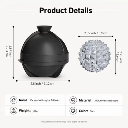 Silicone Ice Ball  Mold  Whiskey Ice Hockey Tools Ice Ball Mold  Kitchen Bar Tool