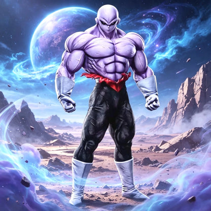 25cm/9.84in Anime Figure Jiren Dragon Ball Z Action Figures Pvc Statue Desktop Ornamen Collection Model Toys Gifts