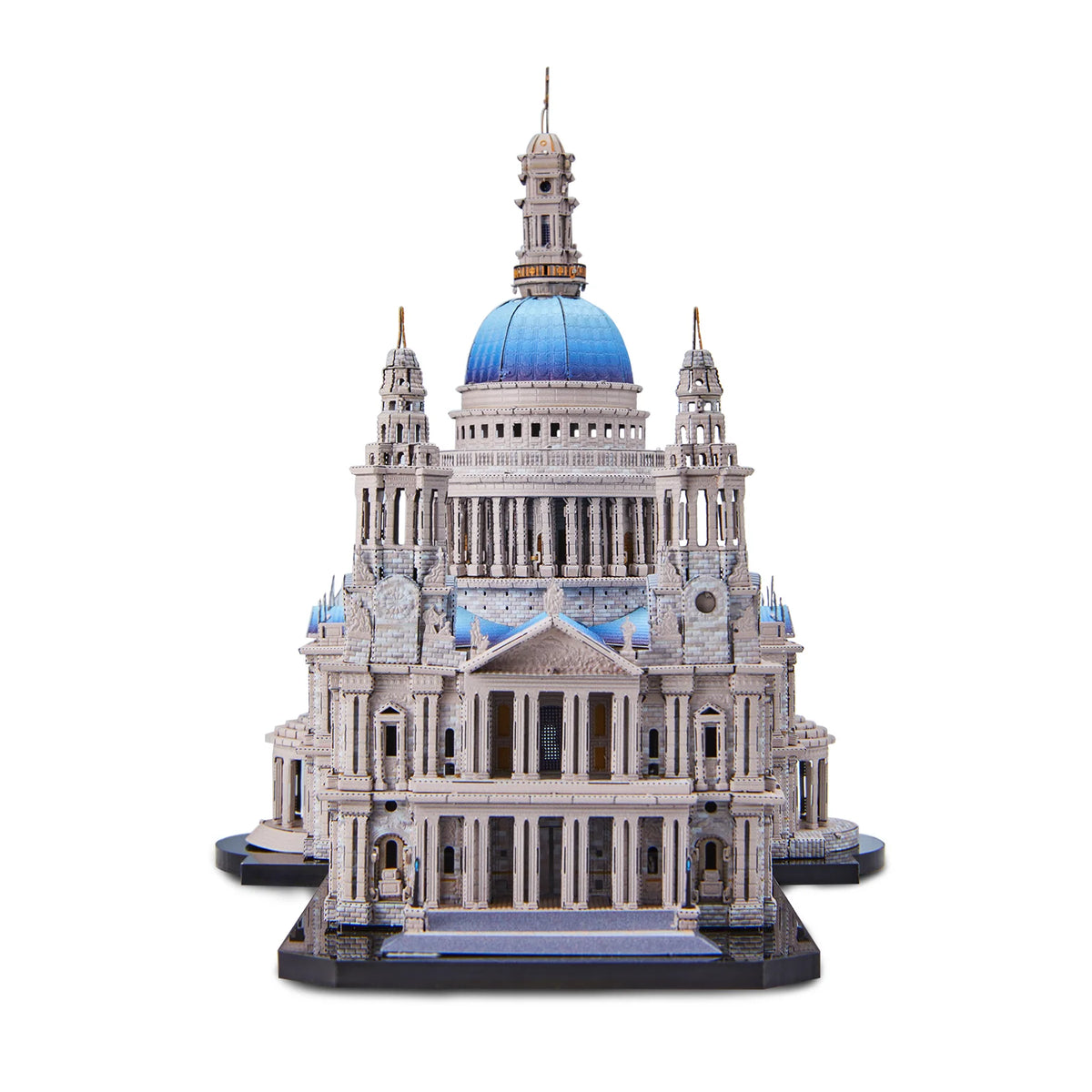 Piececool 3D Metal Model Kits St. Paul's Cathedral Building Blocks 3D Metal Puzzles for Adult Brain Teaser DIY Model Jigsaw Gift