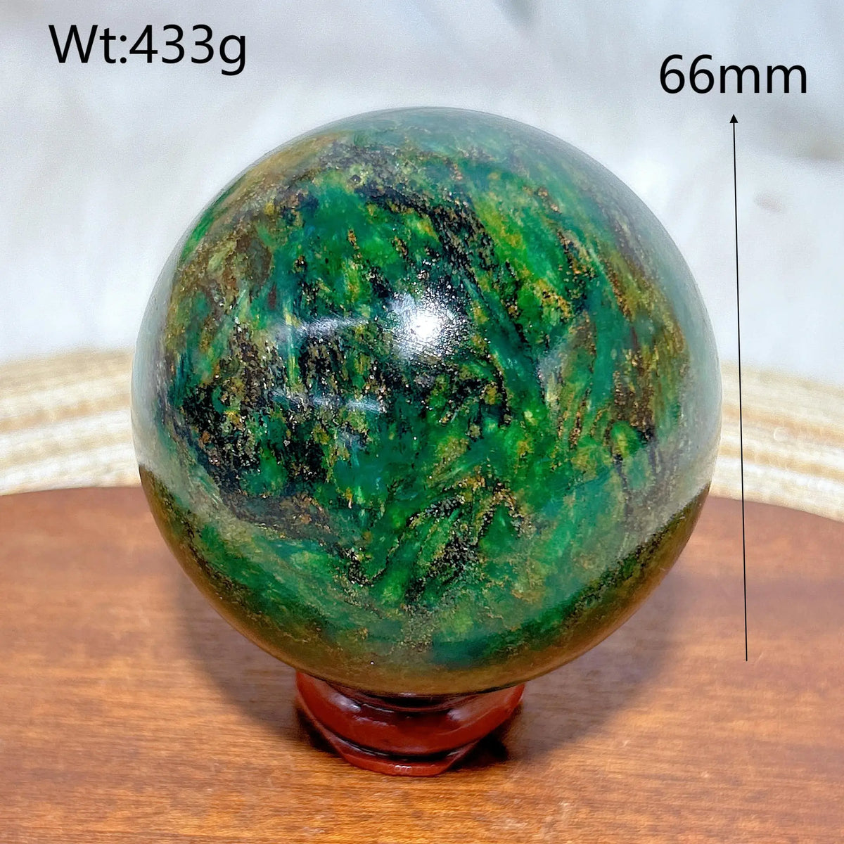 Healing Natural Crystal Emerald Sphere High Quality Polished Ball Gemstones Mineral Home Decorations Ornament Room Decor Gift
