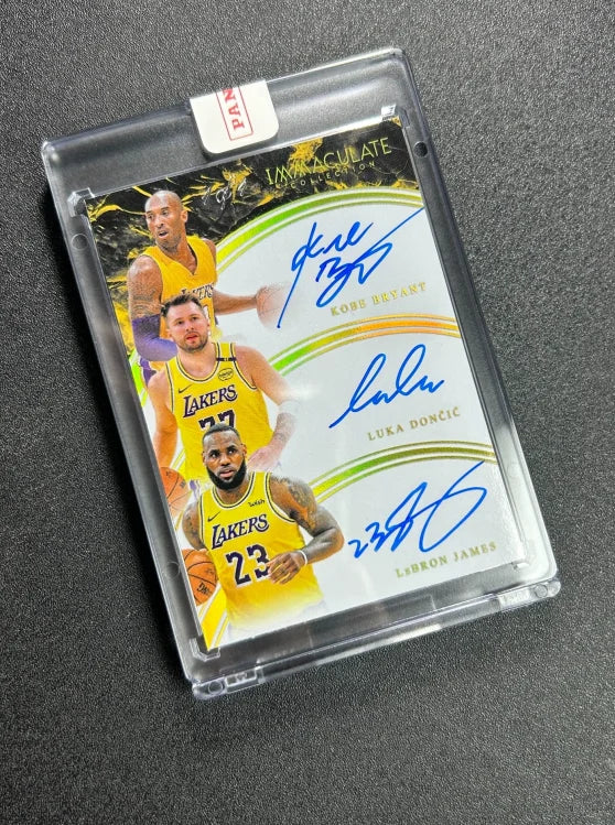 DIY Handmade NBA Basketball Trading Cards Kobe LeBron Curry Luka Tatum Durant Star Trending for NBA Fans Collectible Cards Gift