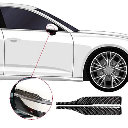 2Pcs Universal Car Rearview Mirror Anti-Collision Anti-Scratch Reflective Strips Auto Decor Protective Stickers Car Accessories