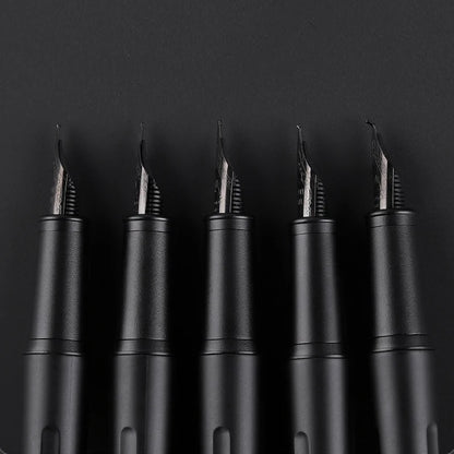 Luxury Titanium Nib Fountain Pen Writing Signing Calligraphy Pens Gift Office Stationery Supplies