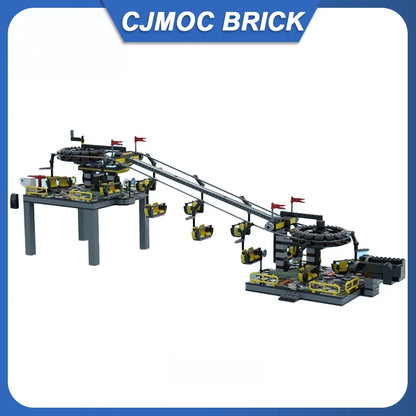 MOC Building Block Chairlift GBC Children's Gift Toy Education Model Science Educational Gift Creative Building Block