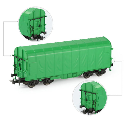 C8762 Evemodel Model Trains HO Scale 1:87 Covered Coil Wagon Freight Car