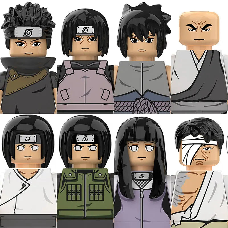 WM6152 Naruto Building Blocks Ootutuki Momoshiki Mitsuki Gaara Namikaze Minato Tobirama Action Figure Accessories For Kids