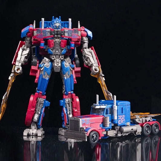 Transformation Toys JiaLeHuang 8801 Optimus Prime SS05 KO 17cm Action Figure Robot Model Additional accessory can be purchased