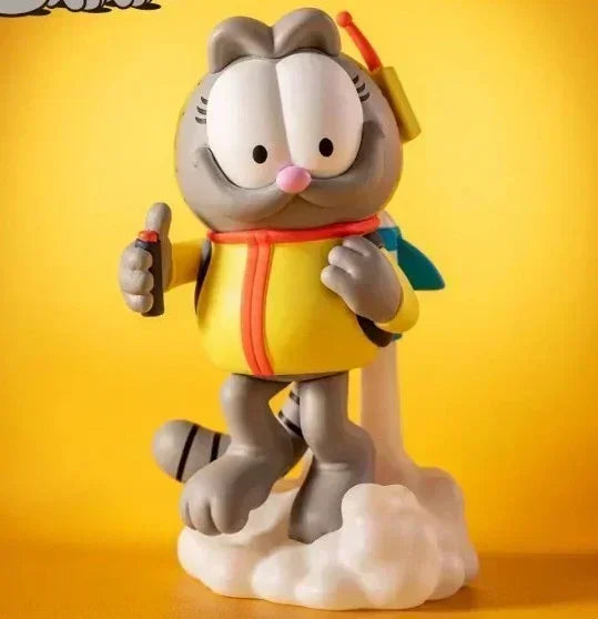 POP MART Garfield Future Fantasy Series Blind Box Guess Bag Mystery Box Toys Doll Cute Anime Figure Ornaments Gift