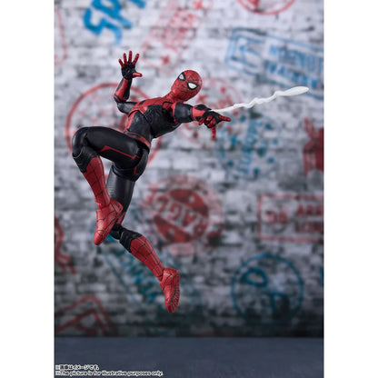 Marvel SHF Avengers Hero Spiderman Far From Home PVC Action Figure Model Doll Toys For Children Collectible Gift Toy 14cm