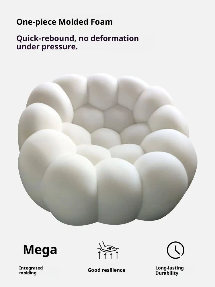 Any Size Custom Bubble Soccer Sofa Vacuum Rolled Packed Integrated Sponge Customizable Multi Fabric Wraps Around Comfort Living