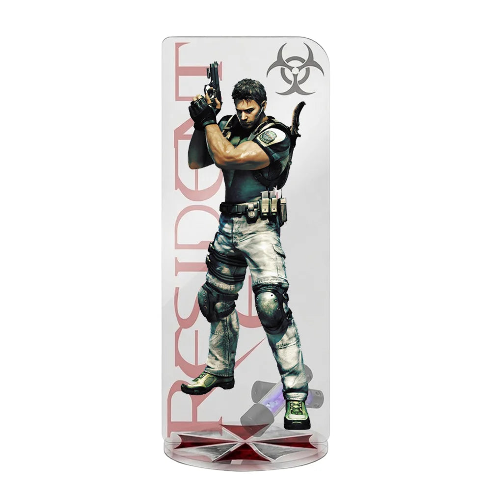 New Resident Evil Requiem Leon Scott Kennedy Grace Ashcroft 15CM Acrylic Stand keychain Figure Desk Decor Collect gifts