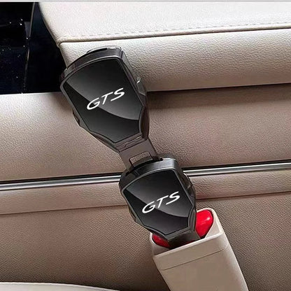 For Porsche GTS Cayenne Cayman Panamera Macan 911 718 928 901 930 Car Seat Belt Clip Extender Safety Seatbelt Lock Buckle Plug