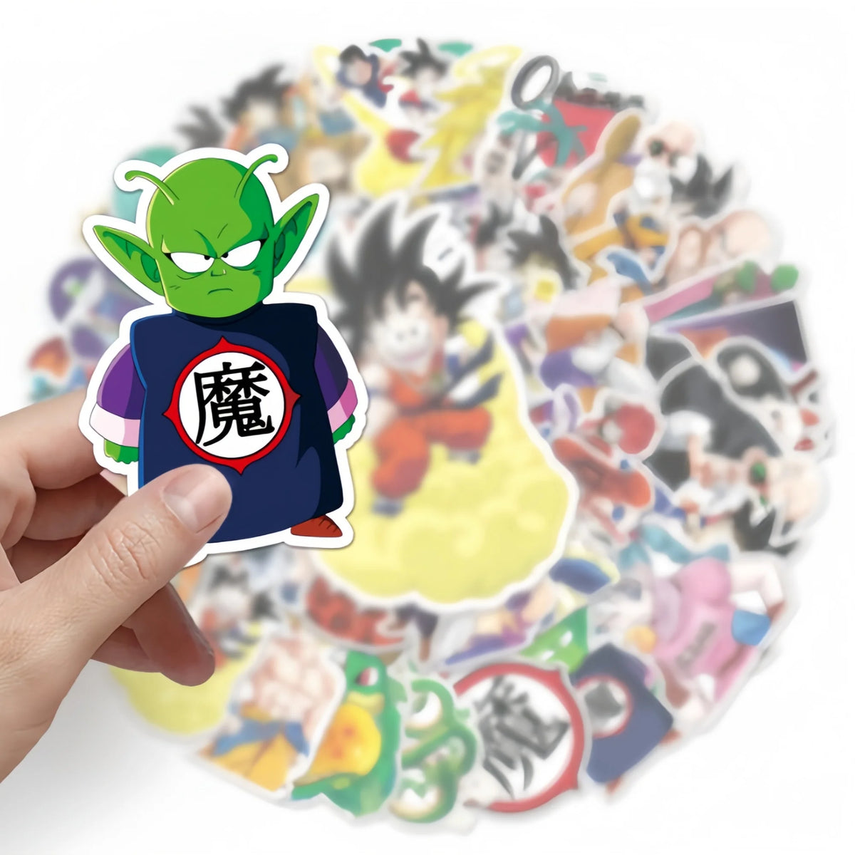 50/100pcs Dragon Ball Cartoon Creative Stickers, DIY Decorative Stickers for Luggage, Notebooks, and Pencil Cases