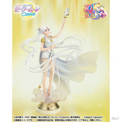 【In Stock】BANDAI SPIRITS Figuarts Zero Chouette Sailor Moon: Cosmos‌ Tsukino Usagi Darkness Calls To Light Anime Figure