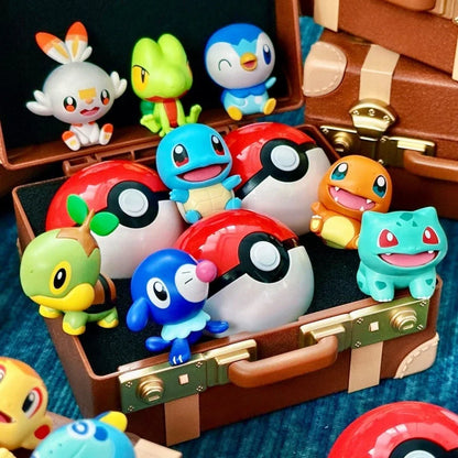 Funism Hot Arrival Pokemon Blind Box 30th Anniversary First Partner Anime Character Model Toy Birthday Gift For Adult Collectors