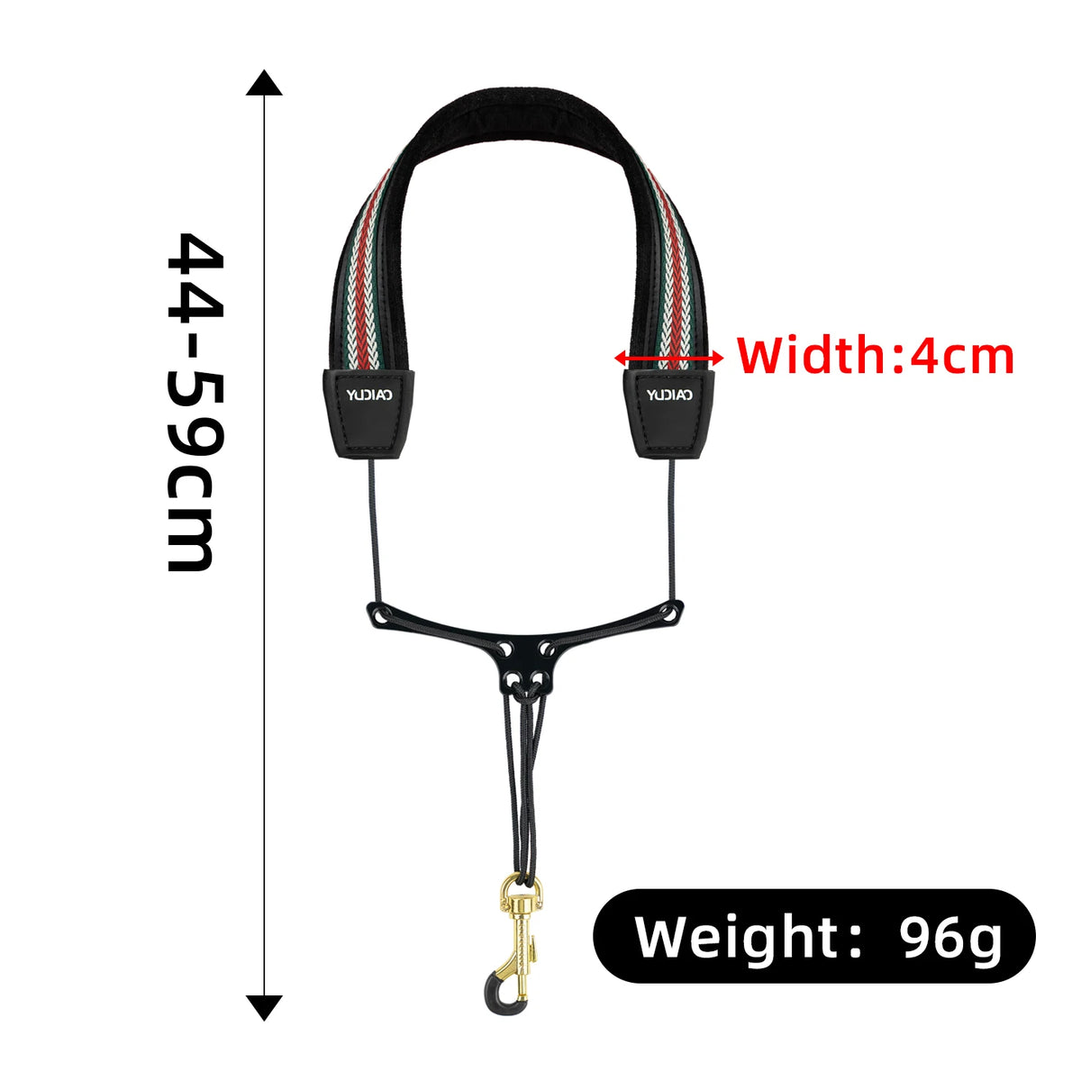 New Model Tenor Saxophone Neck Strap, Electric Wind Instrument Strap, Pressure-Reducing Strap for Adults and Children
