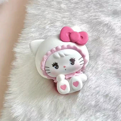 New Product In Stock Kt Cat Kuromi Co Branded Blind Box Figurine Toy Cute Desktop Ornament Holiday Surprise Gift For Fans