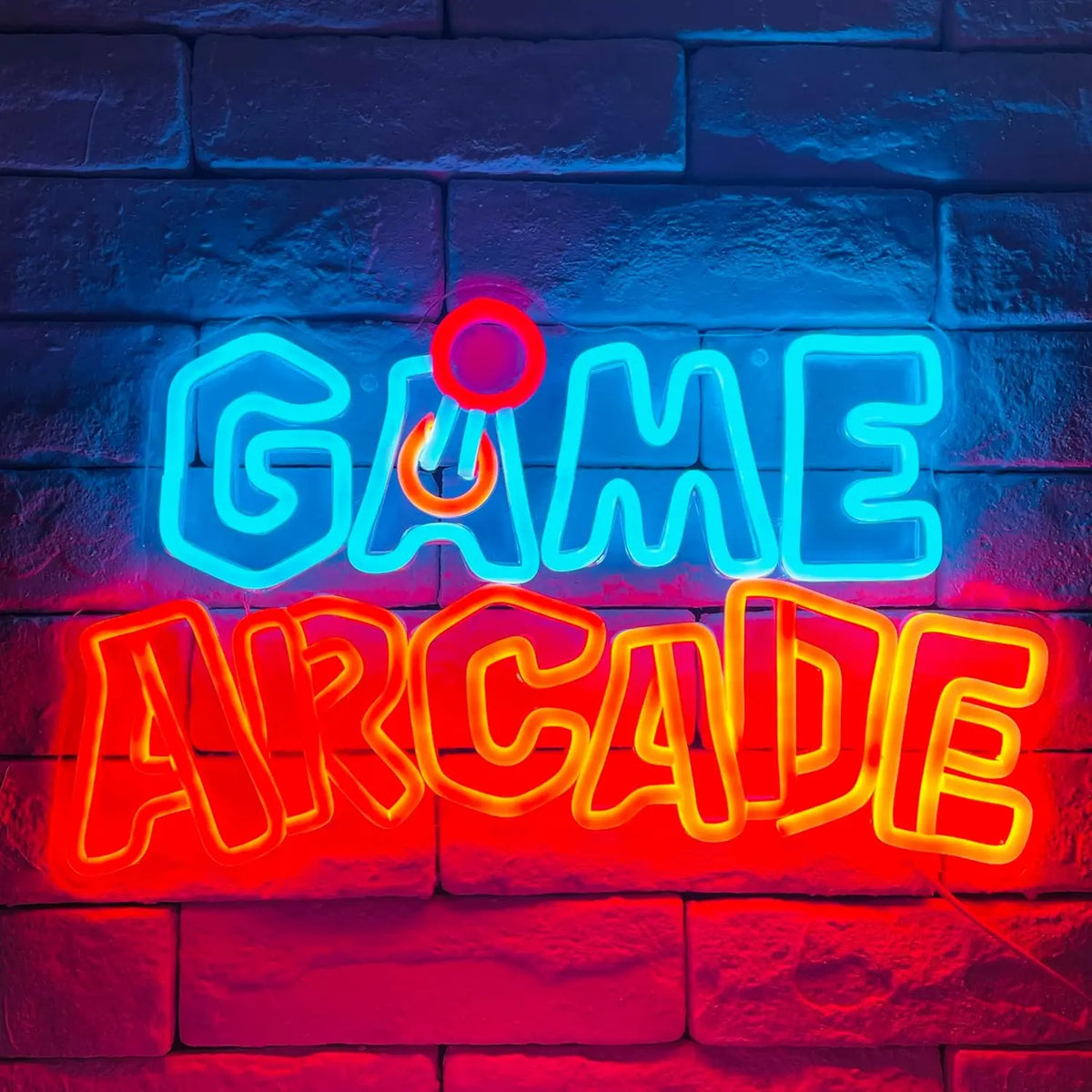 Arcade Gamer Decor Game Arcade Neon Sign USB Powered LED Neon Light for Teen Boy Room Bedroom Wall Decor Decor Man Cave