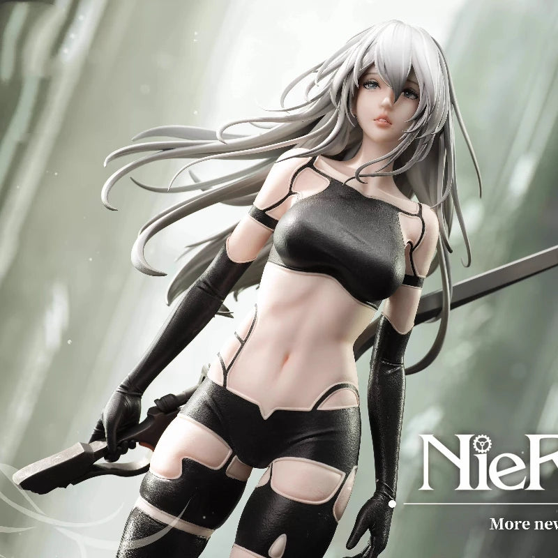 In Stock Nier Automata Series A2 Battle Damage Edition 1/4 50cm Statue Figure Boutique Collectible Desktop Ornaments Decoration