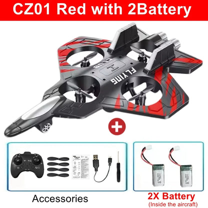 Oike RC Aircraft Foam Stunt Glider Electric Fighter Remote Control Airplane Helicopter 2.4G Radio Fall Resistant Plane Toy Gifts