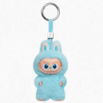 Genuine Pop Mart Pin For Love Labubu V4 The Monsters Blind Box Cute Keychain Christmas Mystery Gift