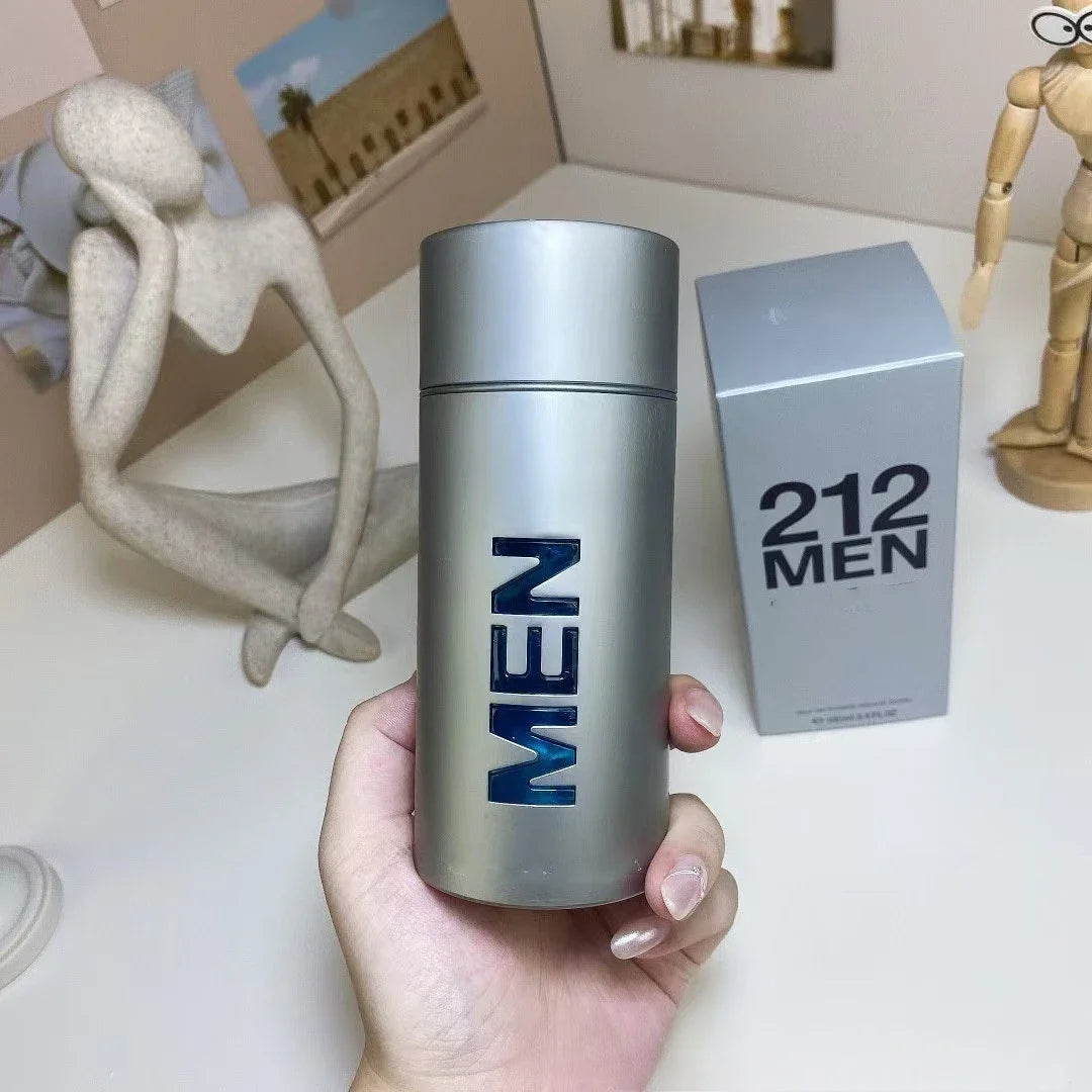 Hot Selling 212 Men's Cologne Grey Magnetic Red Allure Fragrance Woody Spicy Scent for Dating/Night Party Long Lasting Time