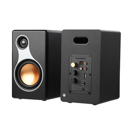 AIYIMA S500 Classic Bookshelf Speaker Bluetooth Wireless 120W Hifi Active Speakers For Home Computer Game Coaxial Optical RCA