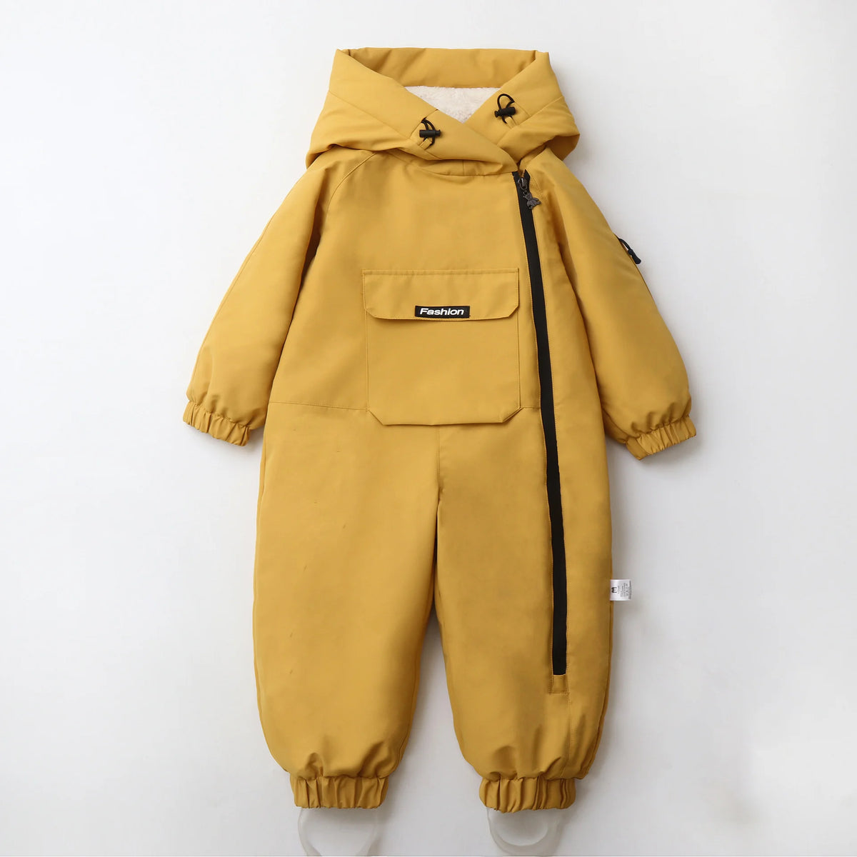 LILIIGIRL 2025 Winter Baby  Clothes Warm Fur Lining Boys Snowsuit Windy Proof Baby Ski Rompers Kids Girls Jumpsuits  2-5Y
