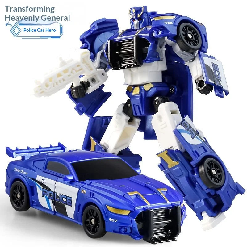 Jinjiang Transforming Robot Series 2: Optimus Prime, War God, Car, Plane, Tank, Robot for Boys